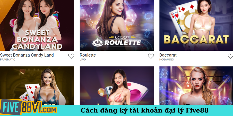 Cách đăng ký tài khoản đại lý Five88