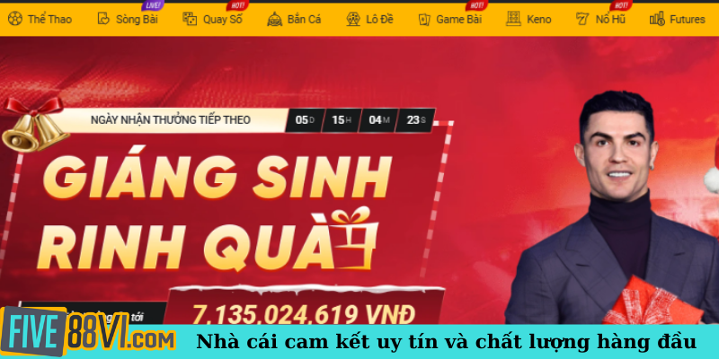 Nhà cái cam kết uy tín và chất lượng hàng đầu