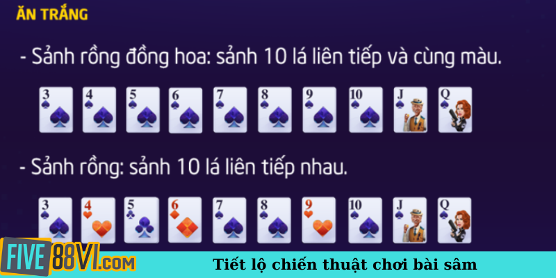 Tiết lộ chiến thuật chơi bài sâm
